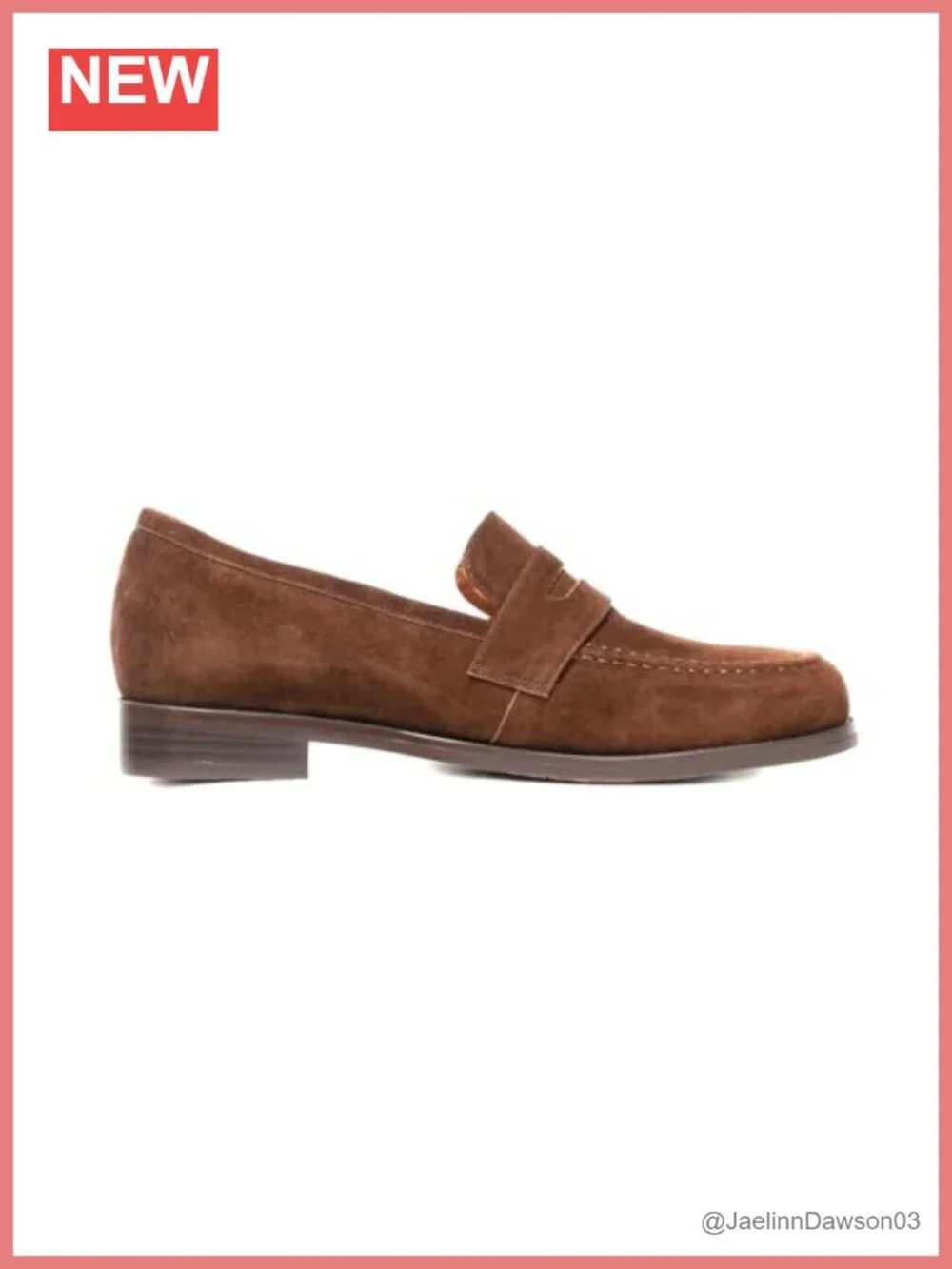 Suede Penny Loafers with Cushioned Insole – Slip Resistant Comfort